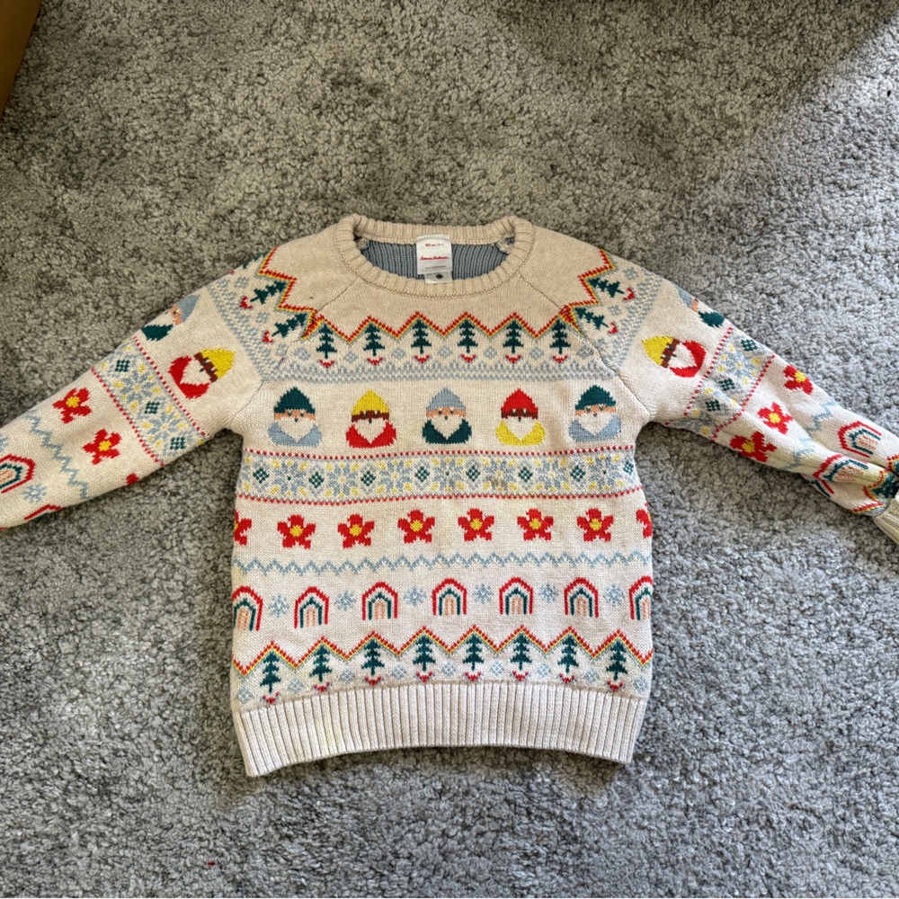 Colorful Patterned Sweater